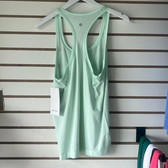 Swiftly Tech Racerback Tank Top 2.0 - Mint Green - Picture 6 of 7